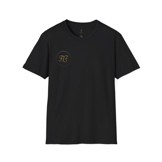 Inspirational Unisex Softstyle T-Shirt - 'No Brakes. No Limits. All Action.'